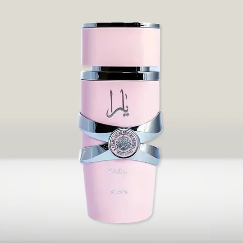 perfume arabe Yara rosa de mujer 2025