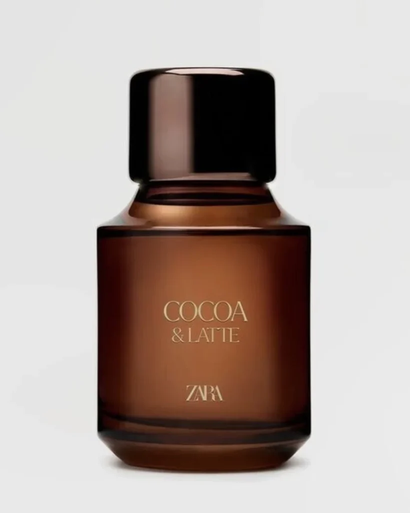 Zara Cocoa and Latte perfume dulce y ligero para diario